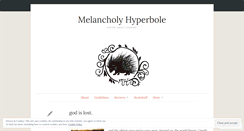 Desktop Screenshot of melancholyhyperbole.com
